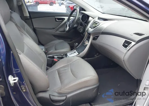 2012 Hyundai Elantra Limited from USA, damaged, VIN 5NPDH4AE9CH087139